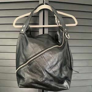 Proenza Schouler Black Leather Strap Shoulder Bag (Gently Used)